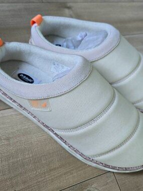 Dr. Scholl's Cozy Vibes Slippers | Sand | Women's Size 8.5M | Comfort House Shoe
